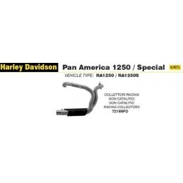 COLLECTEUR RACING ARROW HARLEY-DAVIDSON PAN AMERICA 1250 2020 / 2021 / 2022